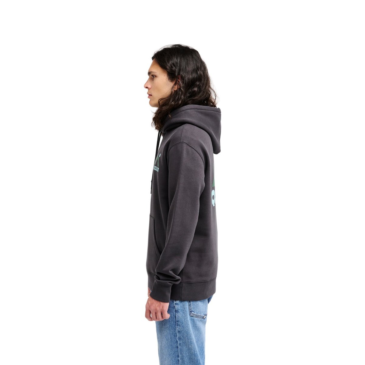 Sweat capuche SALT WATER PEAK noir tarmac, QUIKSILVER
