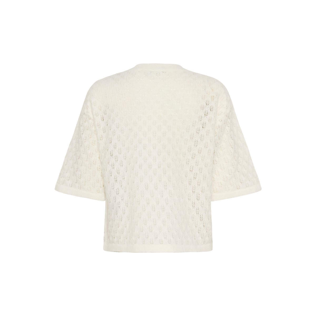 Pullover tricoté blanc, KAFFE