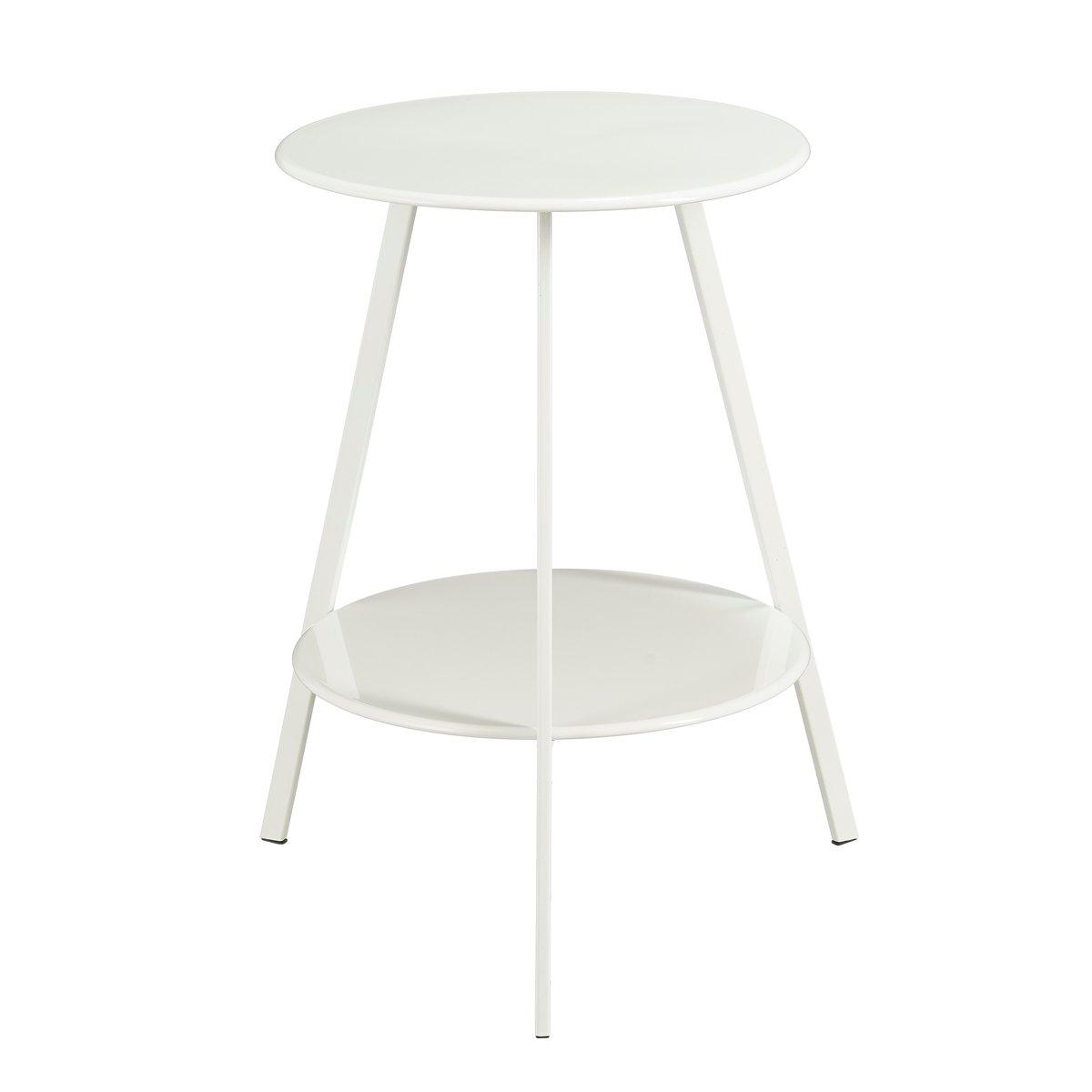 Table d'appoint extérieure SEATLE blanc, MICA DECORATIONS