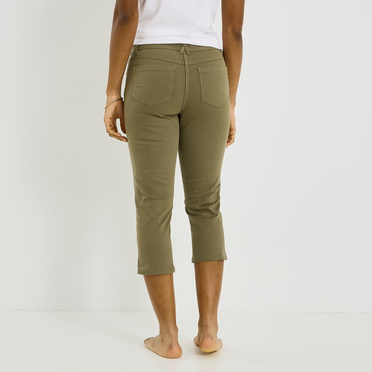 Jean corsaire vert kaki, GRAIN DE MALICE