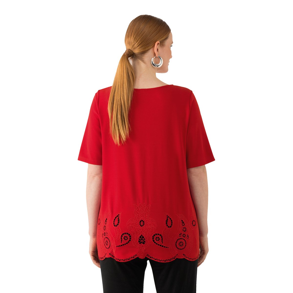 T-shirt à col rond et manches courtes salsa, ULLA POPKEN