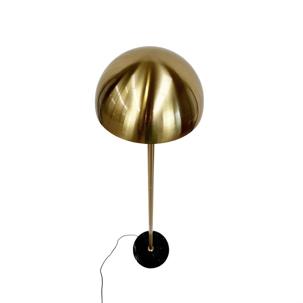Lampadaire en Métal brass/marble Menton brass, DYBERG LARSEN