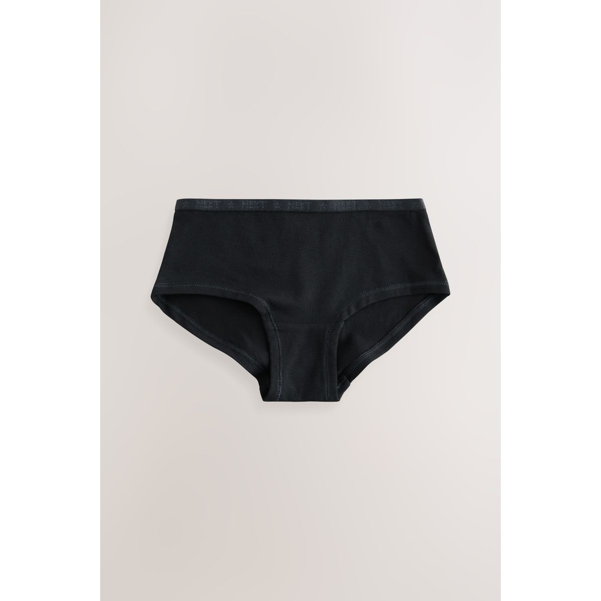 Slip taille basse, lot de 7 noir, NEXT
