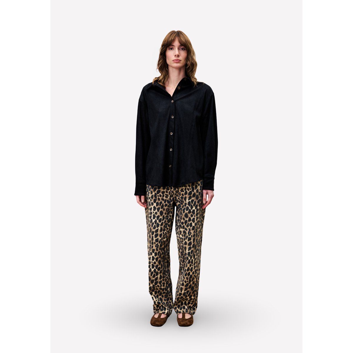 Chemise  CARLIN noir, FRNCH