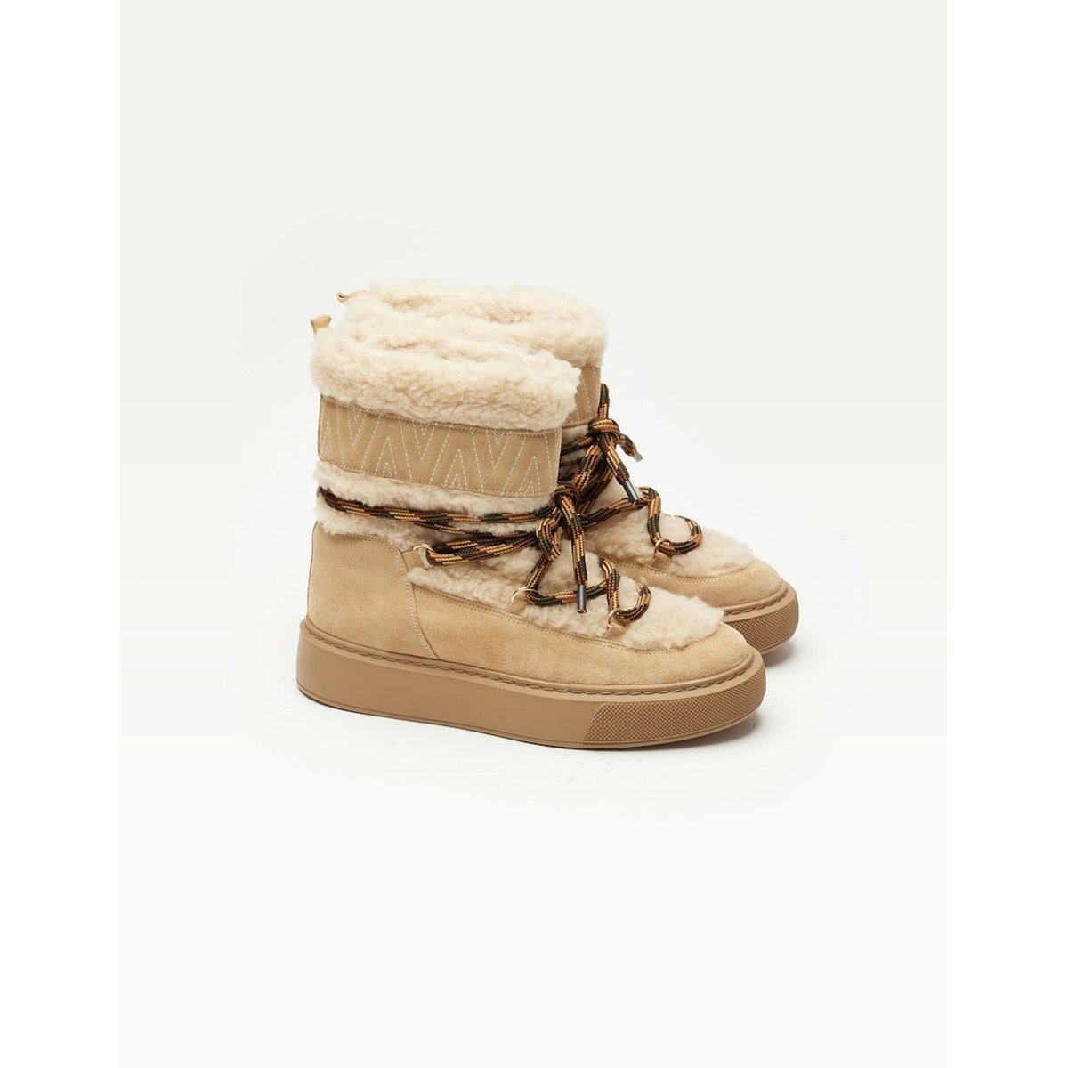 Bottes fourrées SARAH taupe, ODAJE