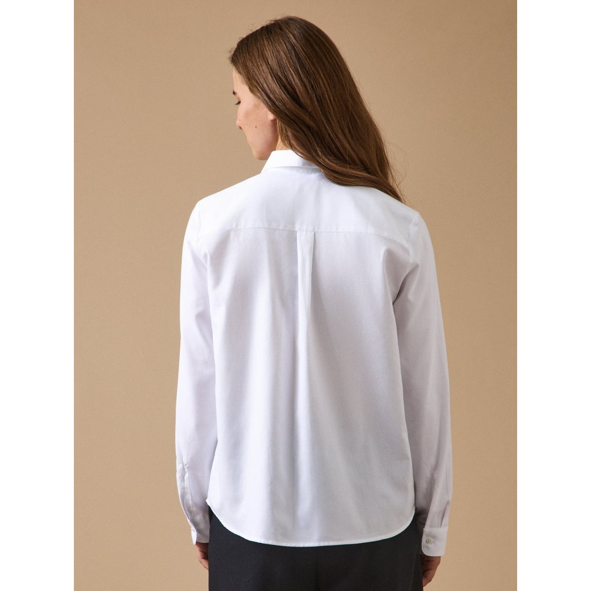 Chemise oxford - Coupe Jane blanc, CYRILLUS