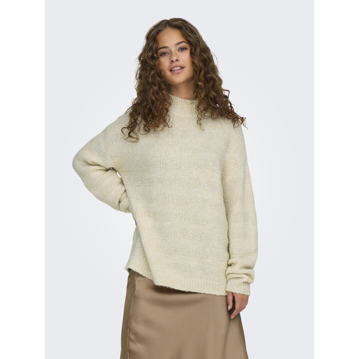 Pull En Maille birch, ONLY