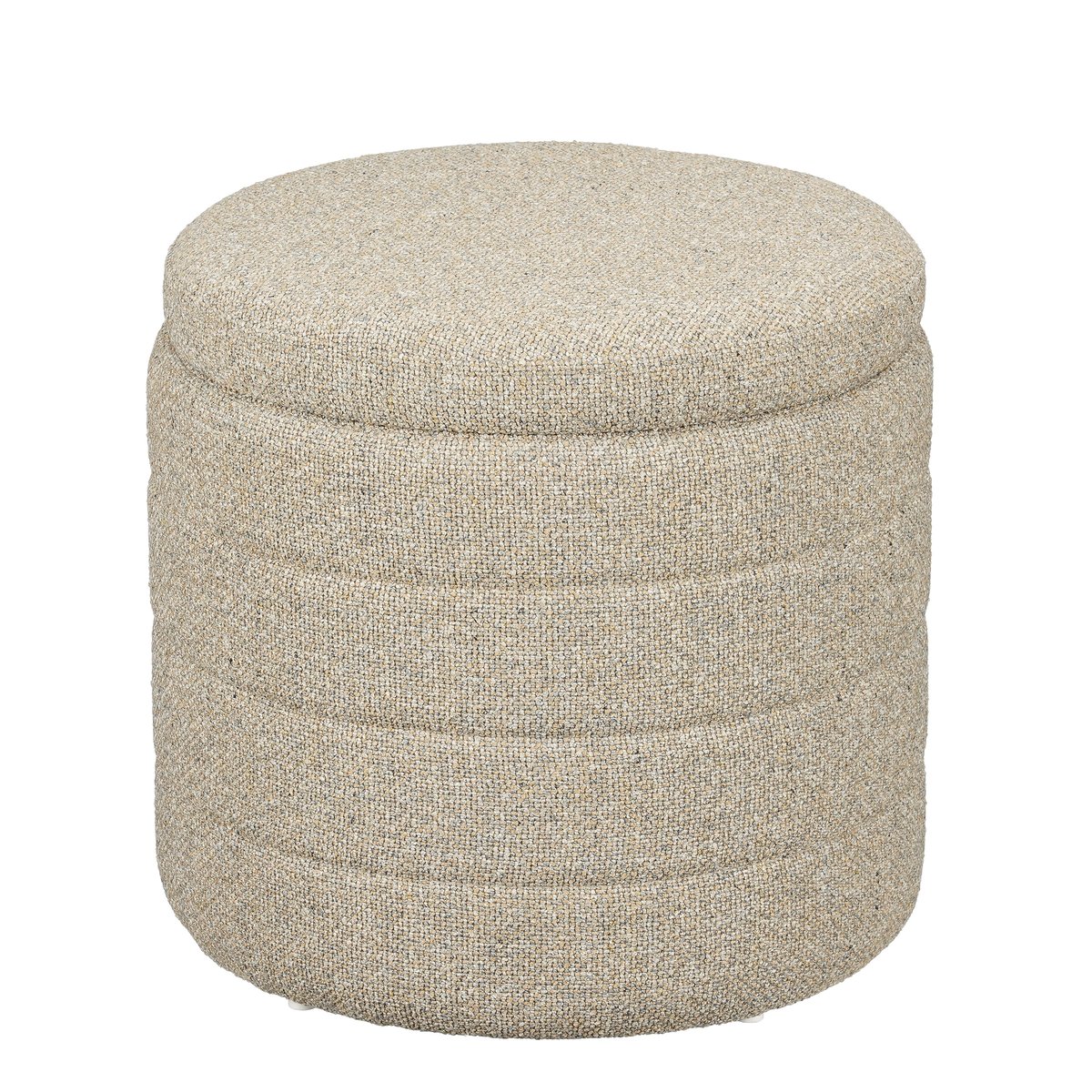Pouf de rangement ELVYN beige, MICA DECORATIONS