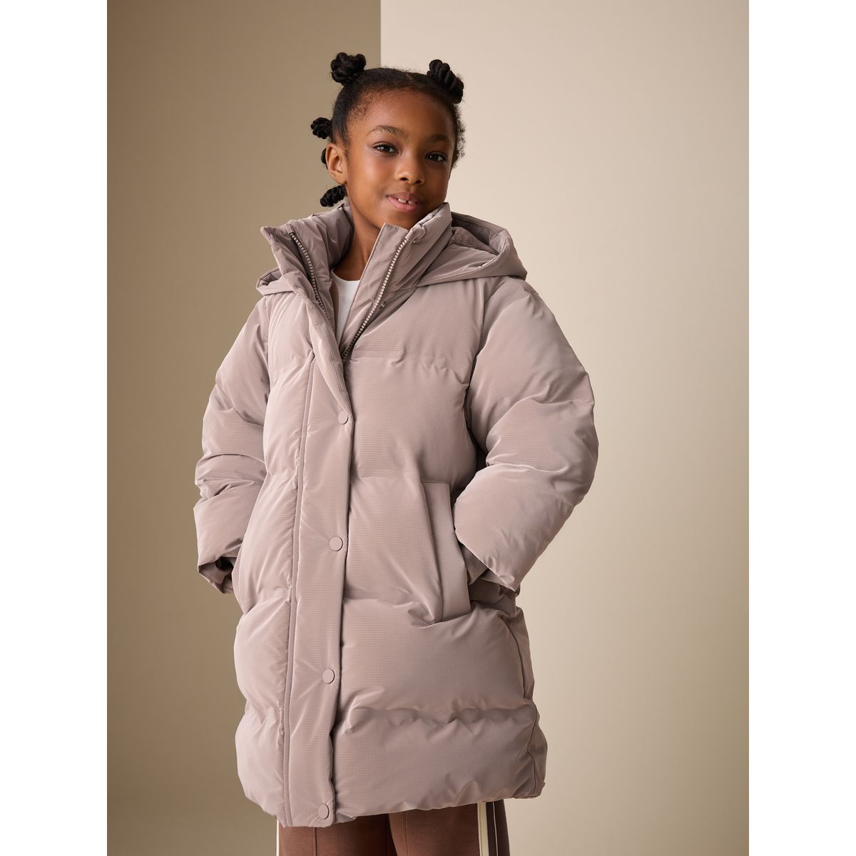 Manteau matelassé imperméable mink, NEXT