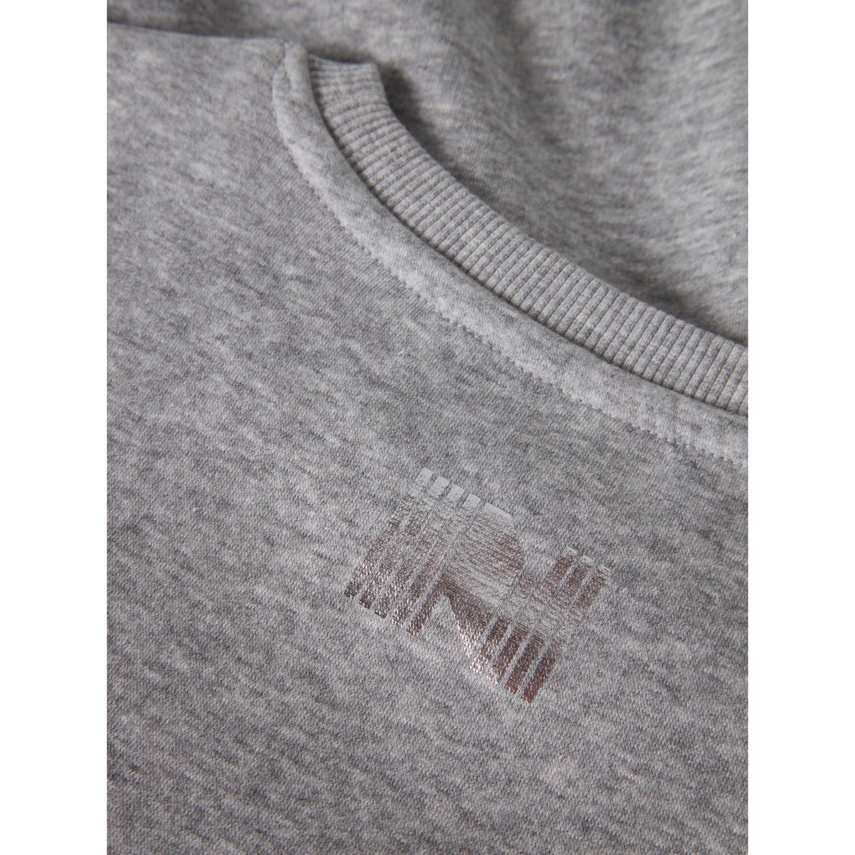 Sweat-Shirt grey melange, NAME IT