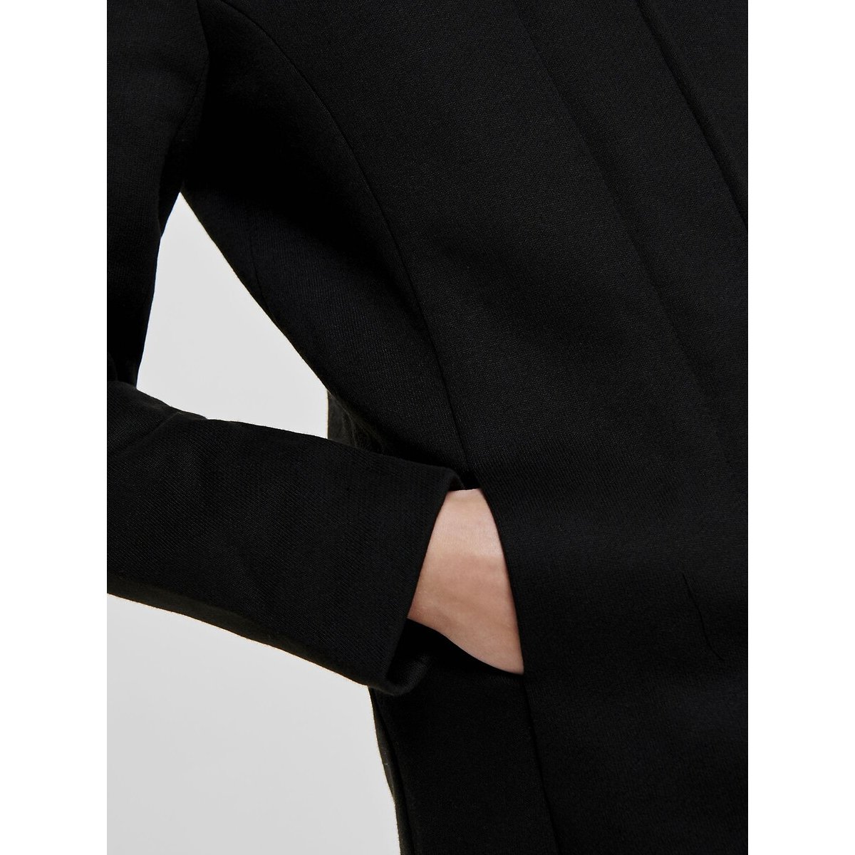 Lightweight Hooded Coat black, ONLY