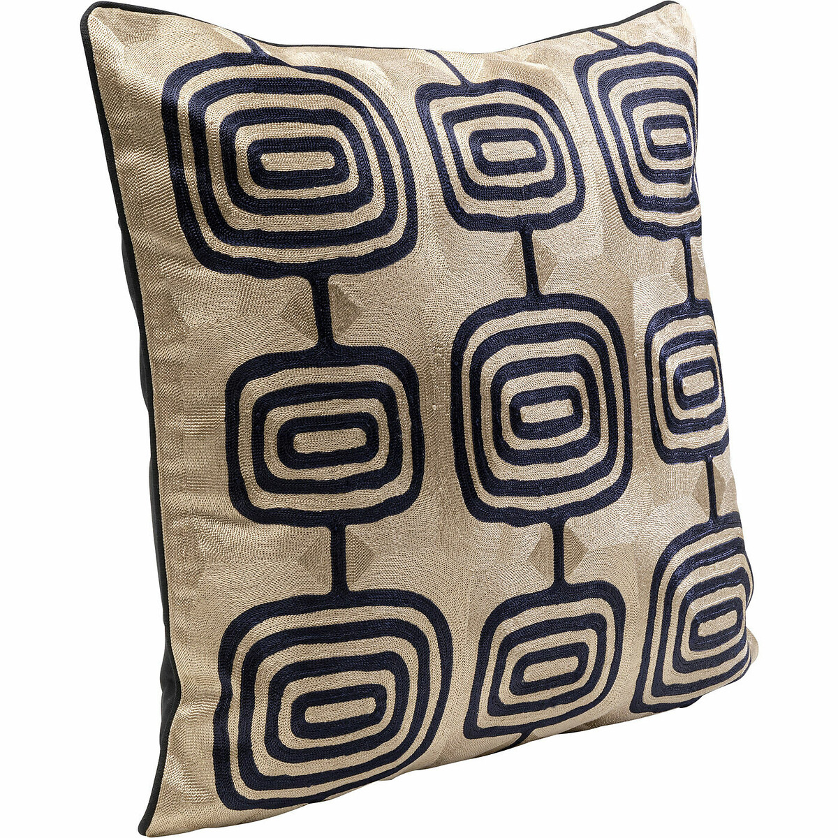 Coussin Catena Square 50x50cm gris, KARE DESIGN