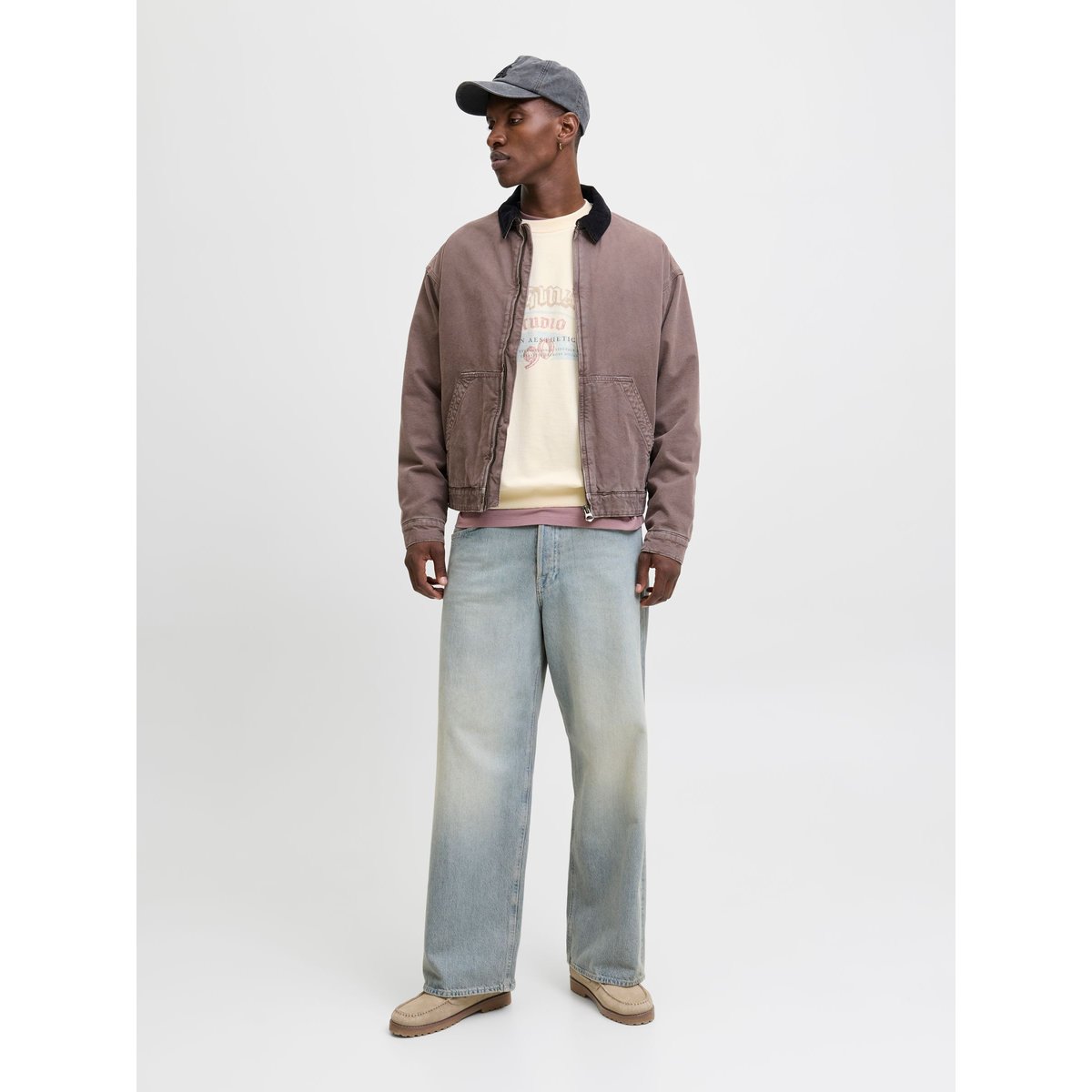 Sweat-Shirt antique white, JACK & JONES
