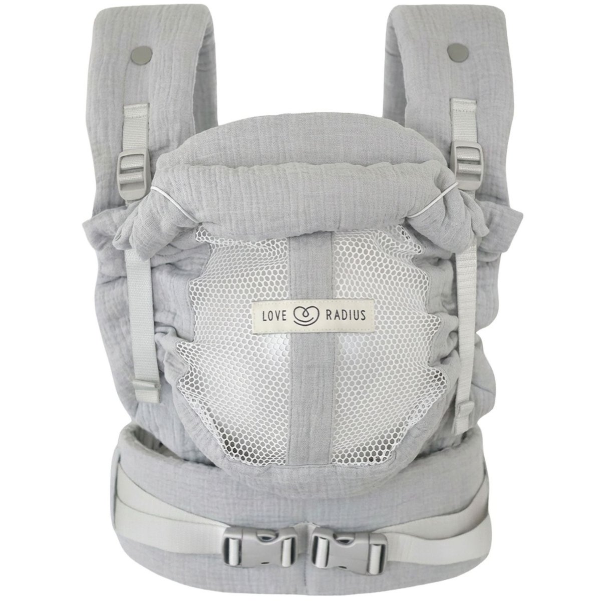 Porte bébé PhysioCarrier V2 gris, LOVE RADIUS
