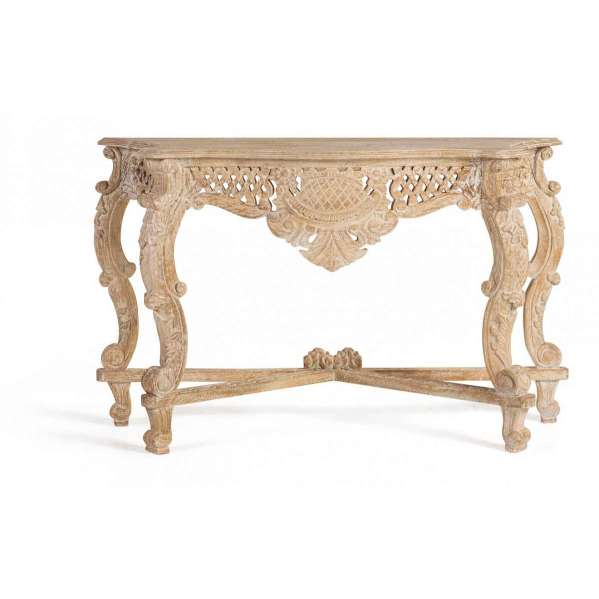 Console marron, DECORATION D’AUTREFOIS