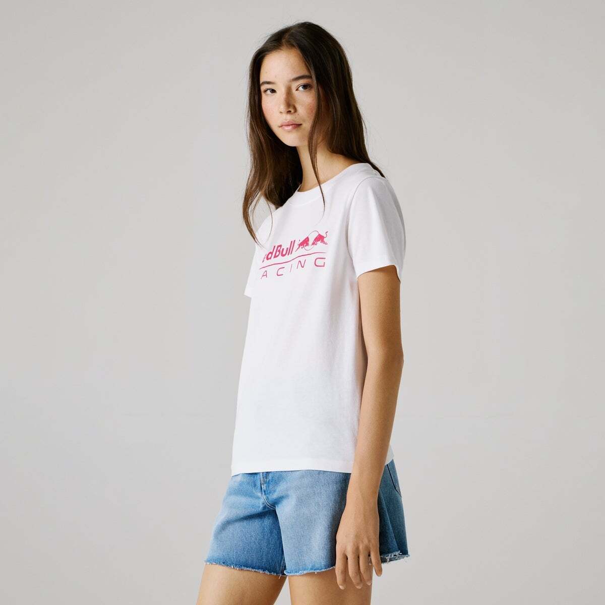 Red Bull Racing T-Shirt Coupe Regular Avec Logo Imprimé blanc, PEPE JEANS