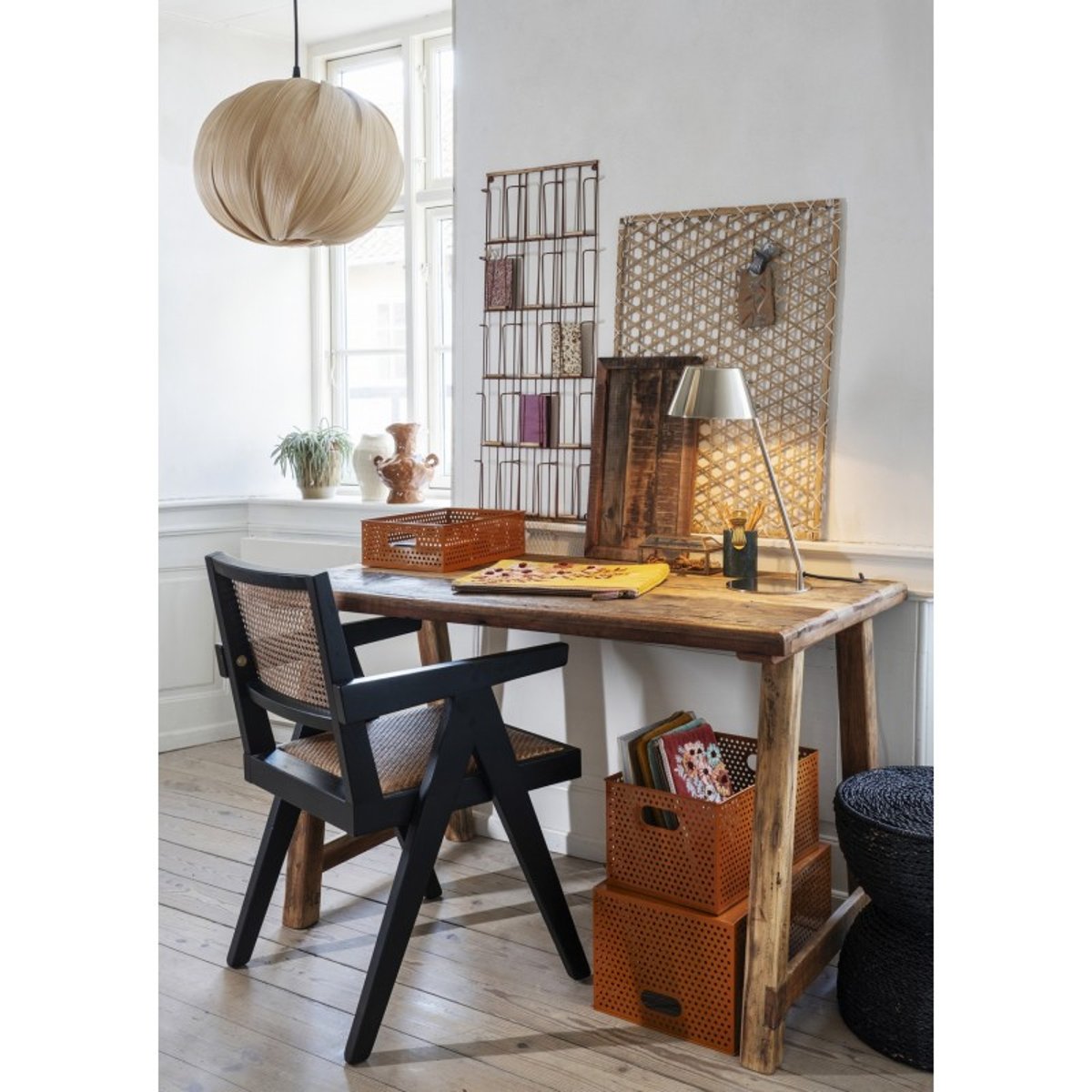 Plateau bois recyclé rustique bois clair, MADAM STOLTZ
