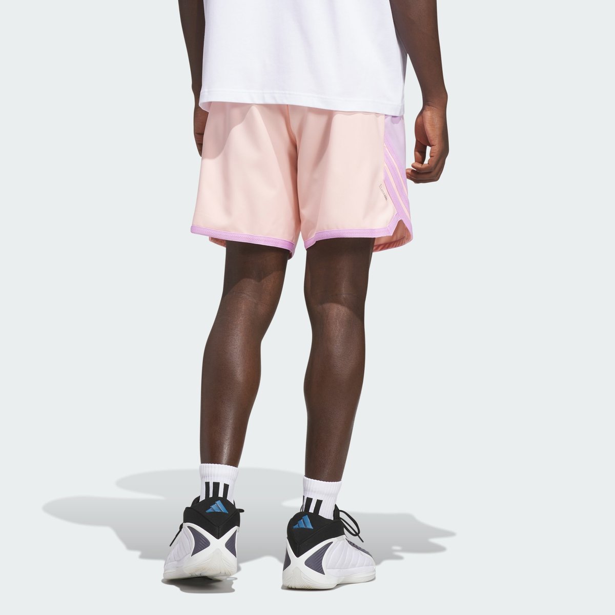 Short Anthony Edwards Crazy Lite Short Anthony Edwards Crazy Lite haze coral / bliss lilac, adidas Performance