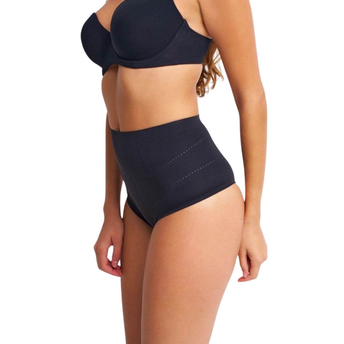String gainant taille haute SCULPT noir, LUNA SPLENDIDA