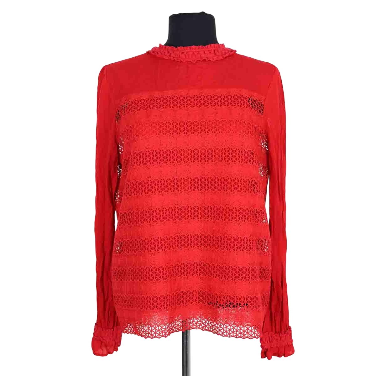 Blouse - Très Bon État rouge, MAJE
