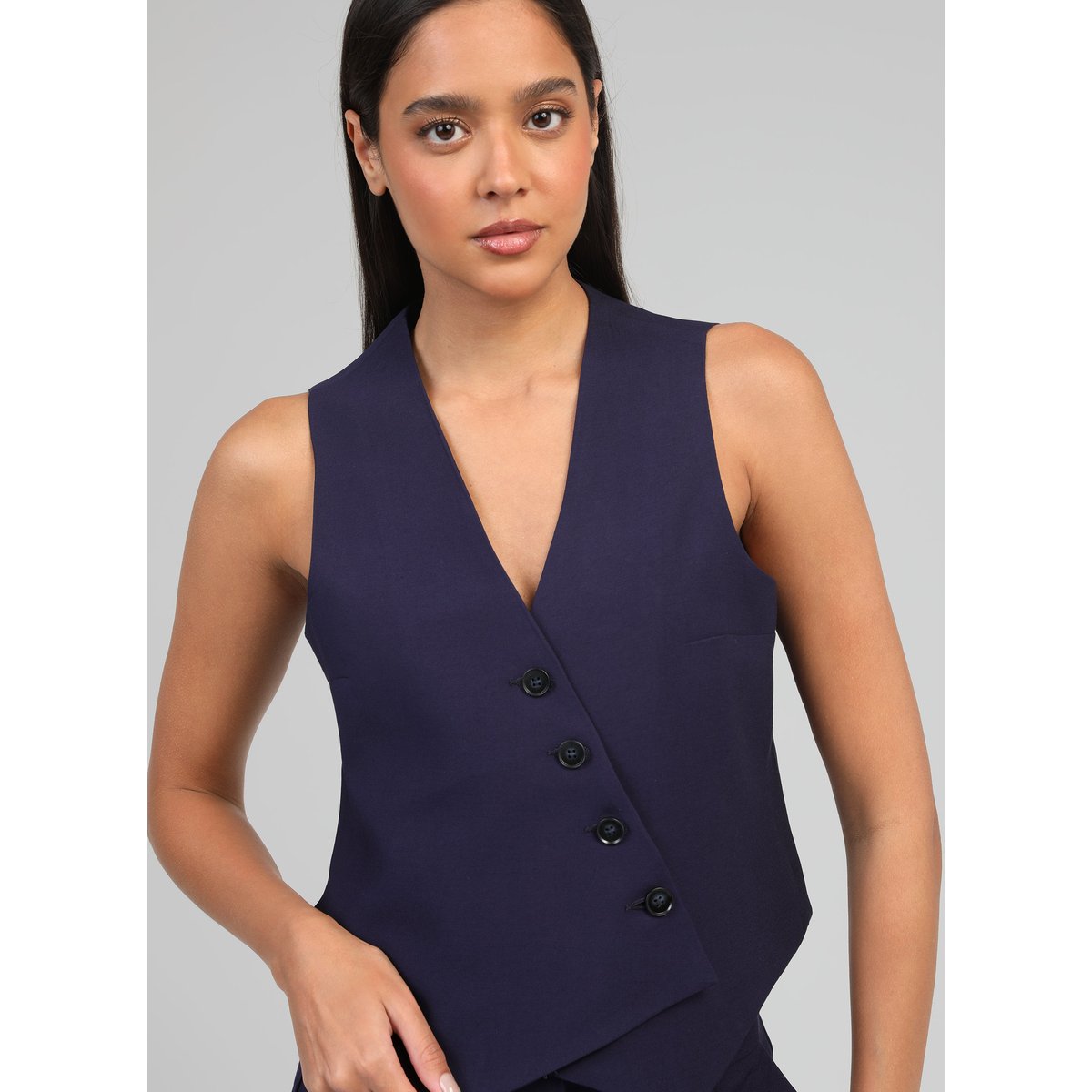 Gilet ZAKINA marine, AN'GE