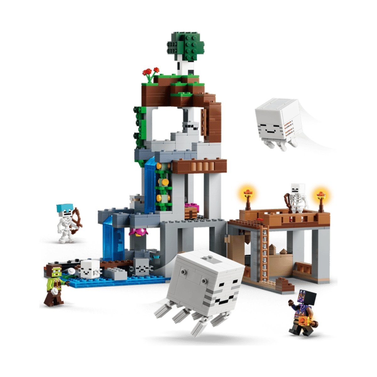 Minecraft La station de Ghast multicolore, LEGO