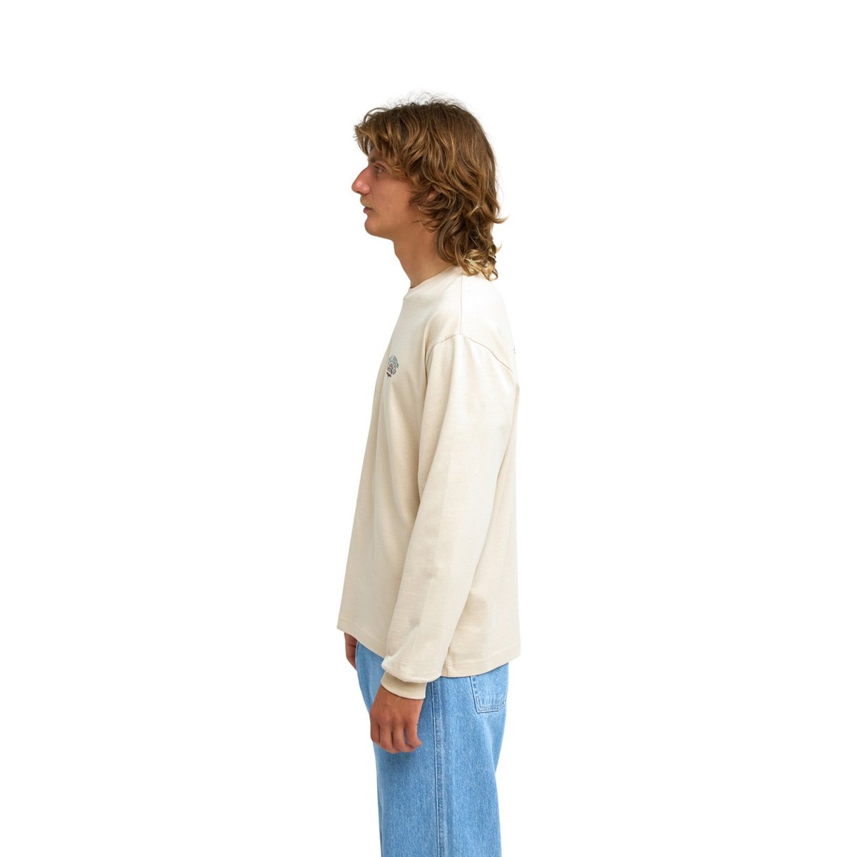 T shirt manches longues HERITAGE OG beige oatmeal, BILLABONG