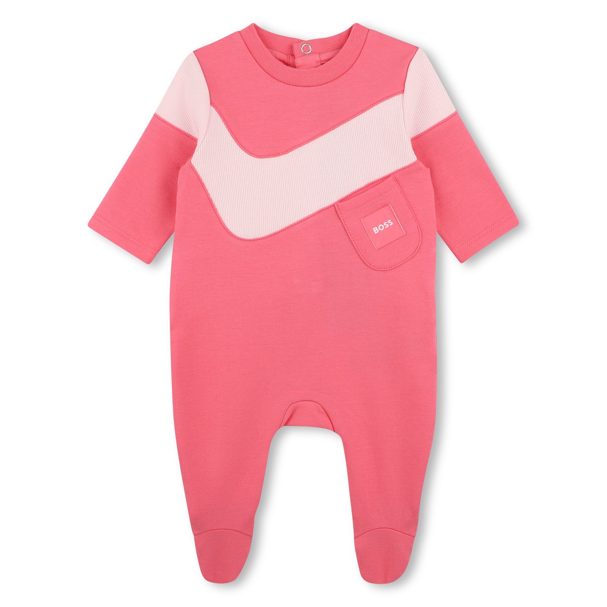 Pyjama molletoné bubblegum, BOSS KIDSWEAR
