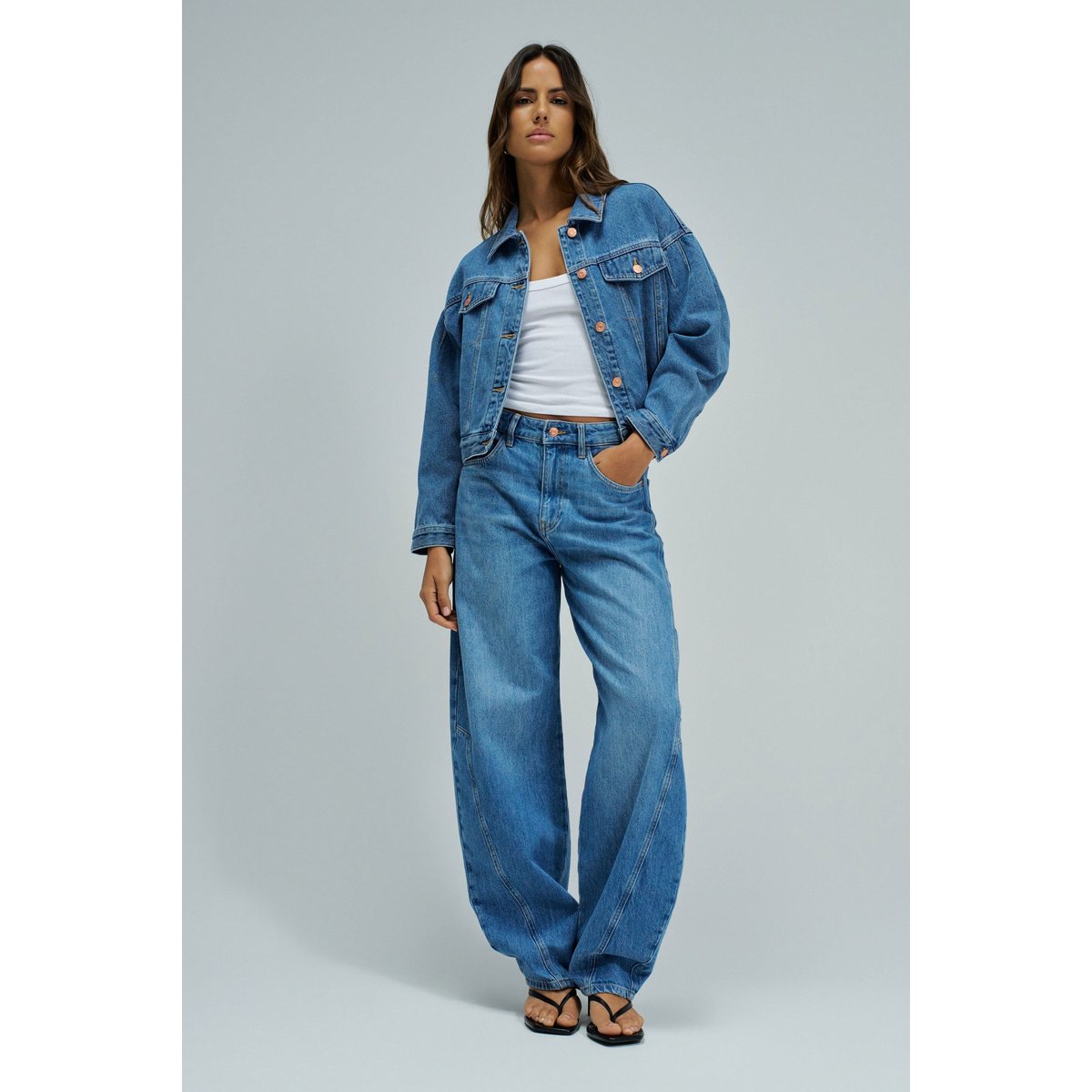 VESTE EN JEAN bleu, SALSA JEANS