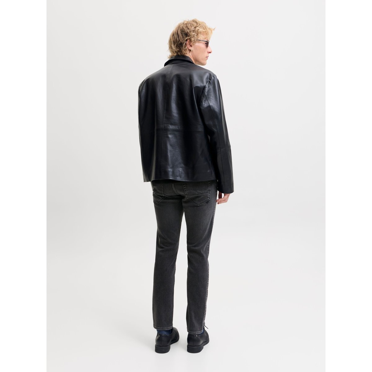 Jean Slim black denim, JACK & JONES