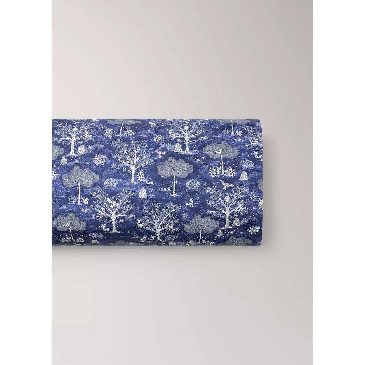 Taie d’oreiller en imprimé fleuri 45x110 cm bleu, MANGO HOME