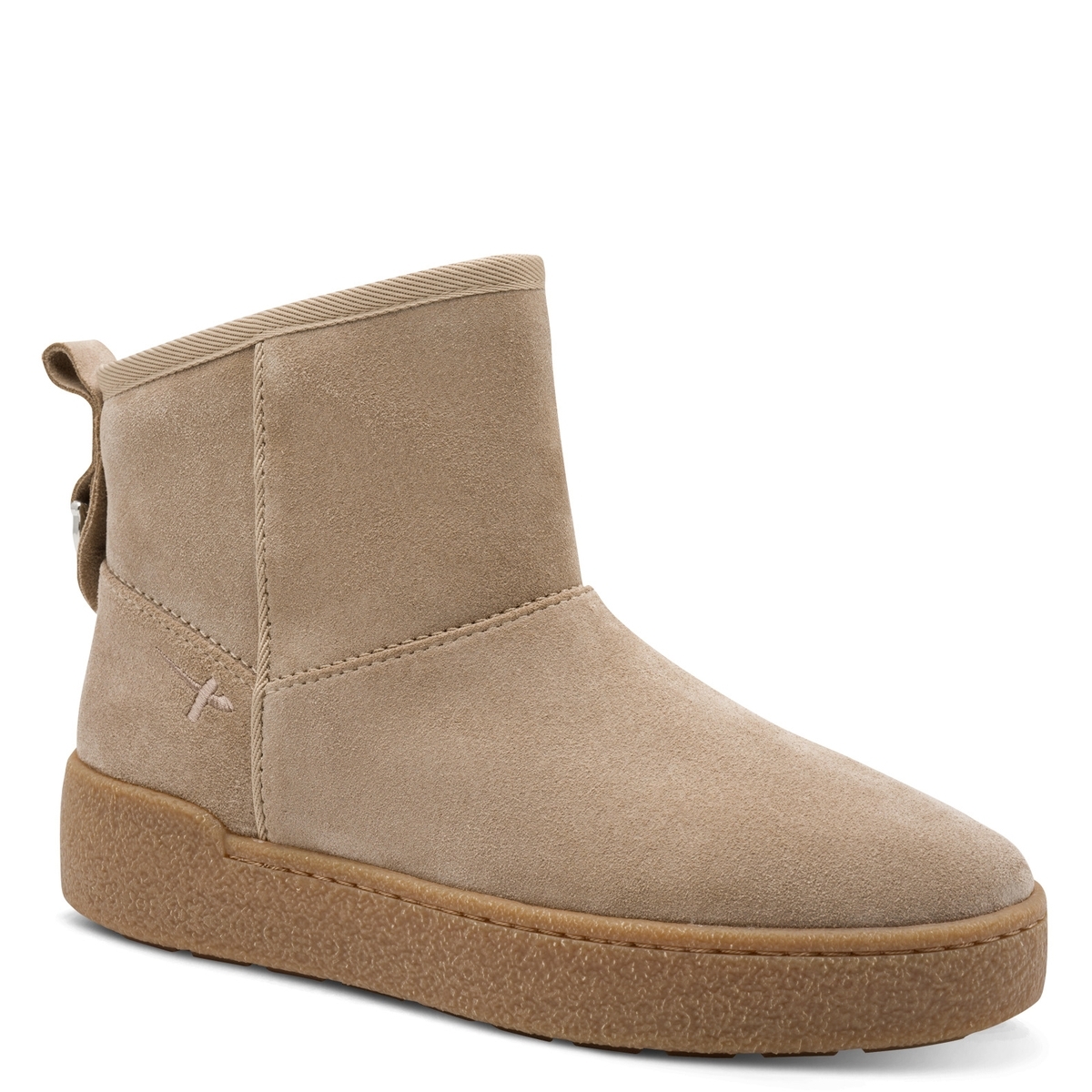 Bottine en cuir marron taupe, TAMARIS