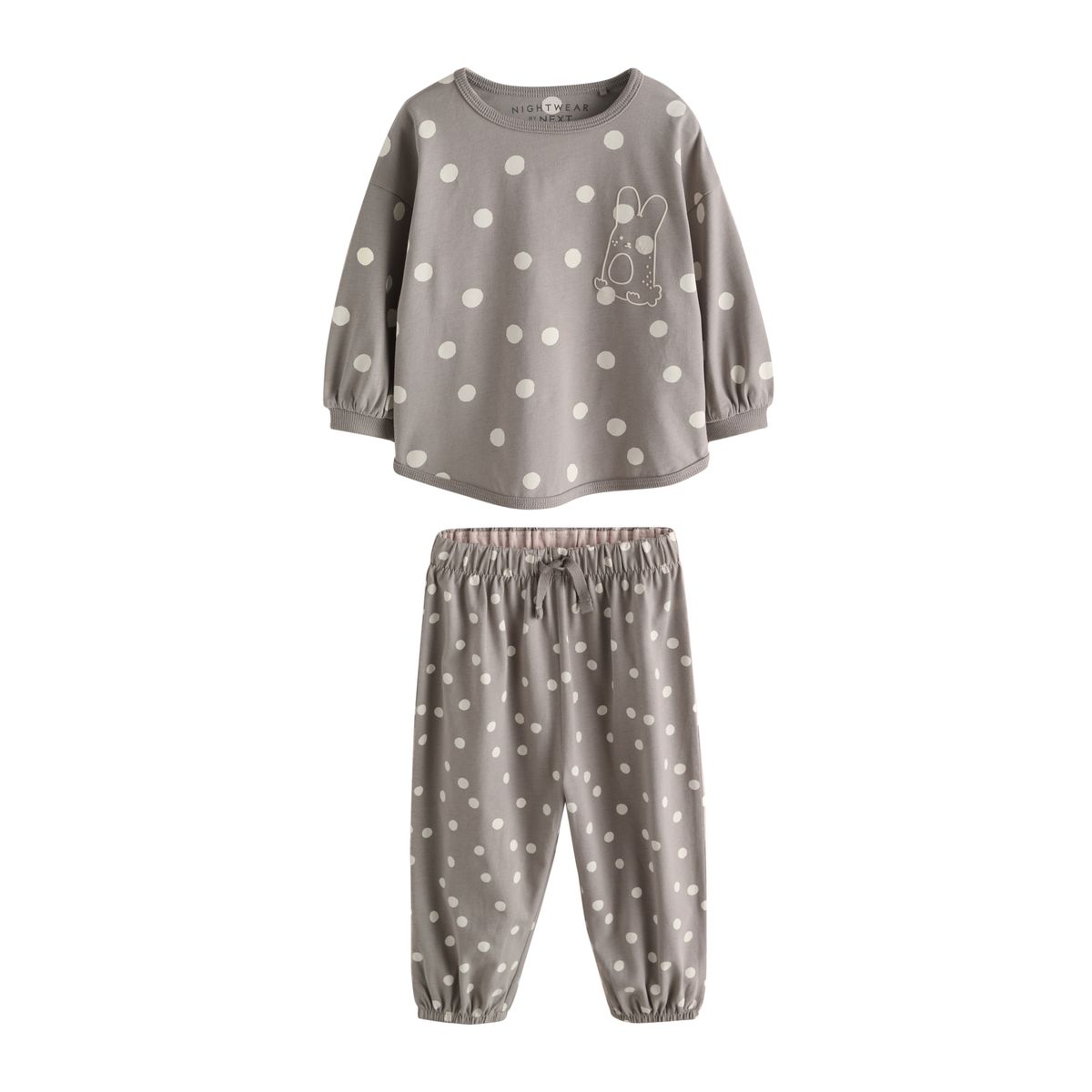 Pyjama style jogging, lot de 3 rose/gris, NEXT