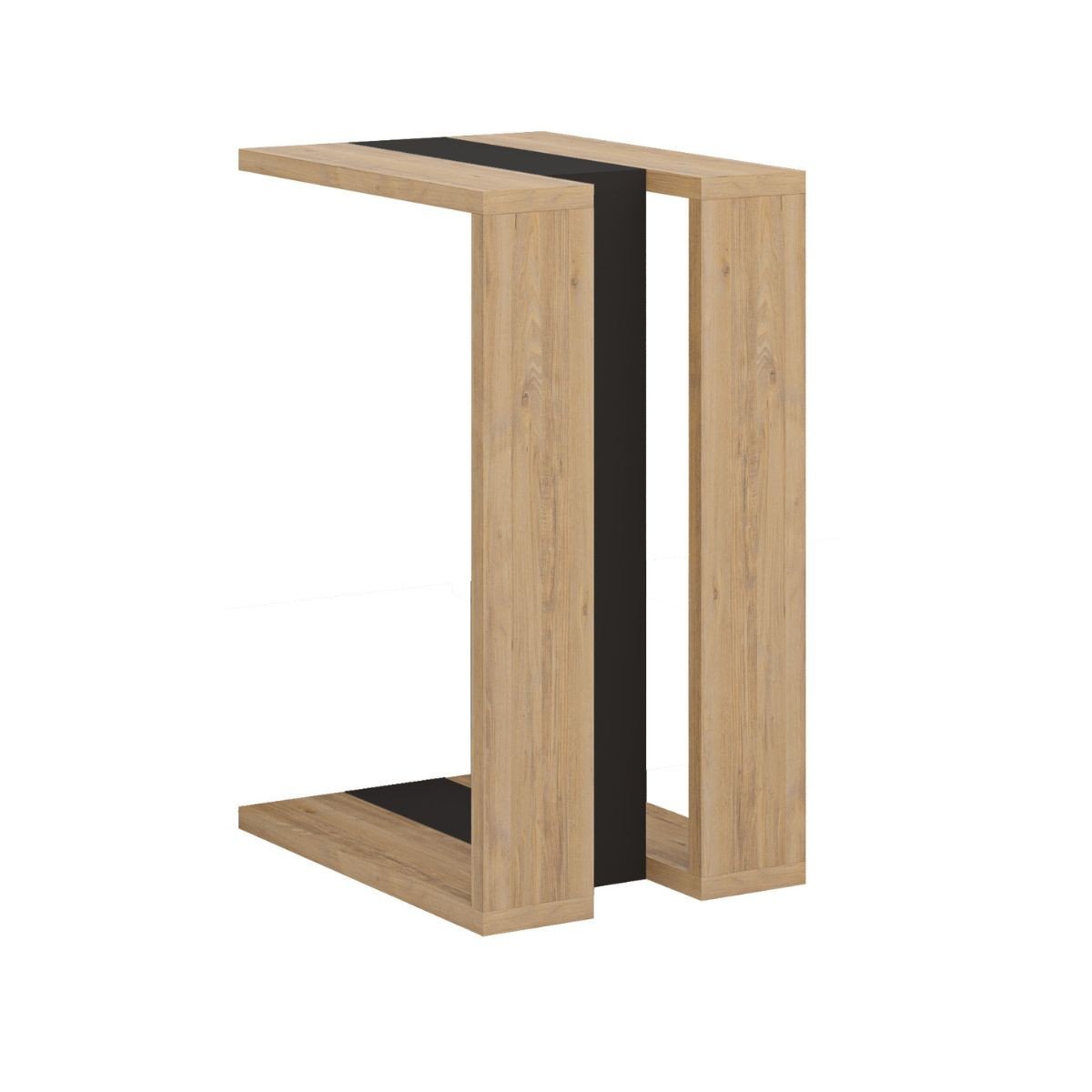 Bout de Canapé H57 cm - Macha chêne clair / gris, CALICOSY