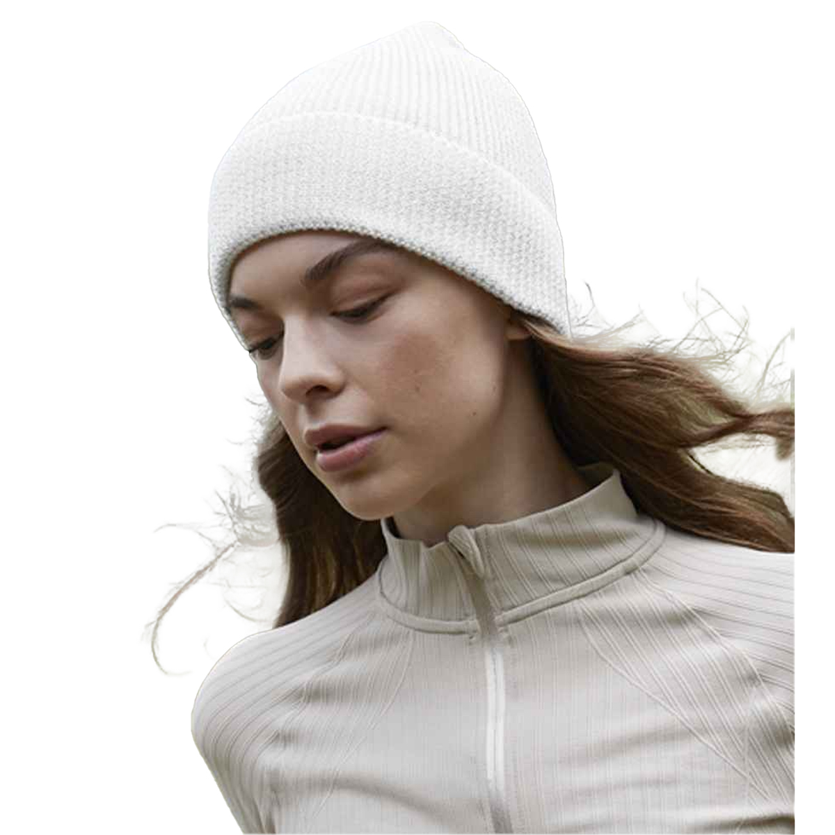 Bonnet motif/style réfléchissant STREETLITE blanc, BEECHFIELD