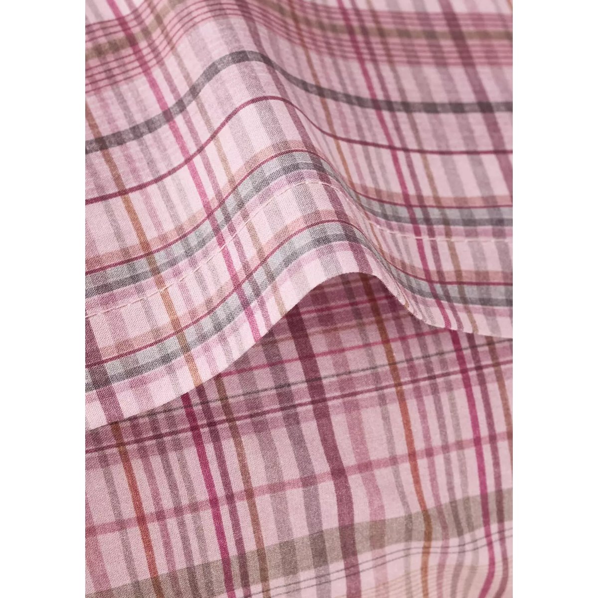 Taie d’oreiller percale de coton 50x75 cm violet clair/pastel, MANGO HOME