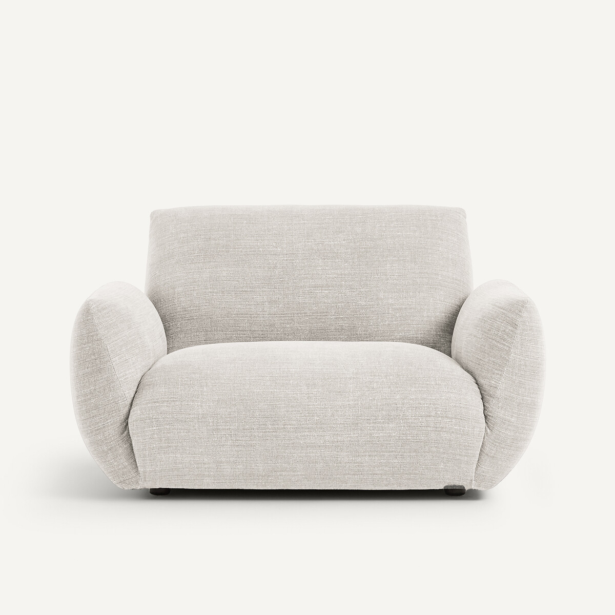 Fauteuil, en coton et lin, SPOGANO beige, AM.PM