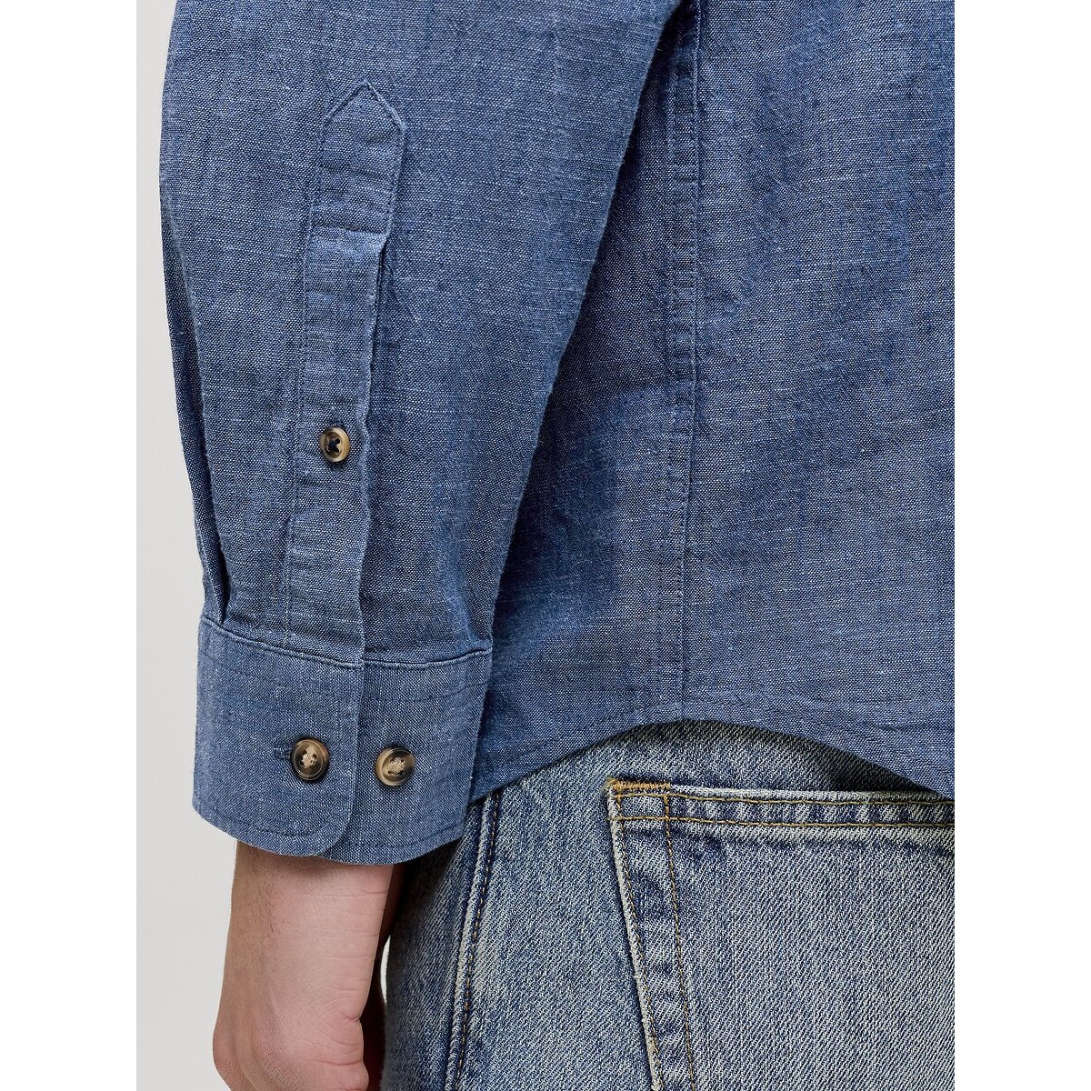 Chemise regular fit denim, JACK & JONES