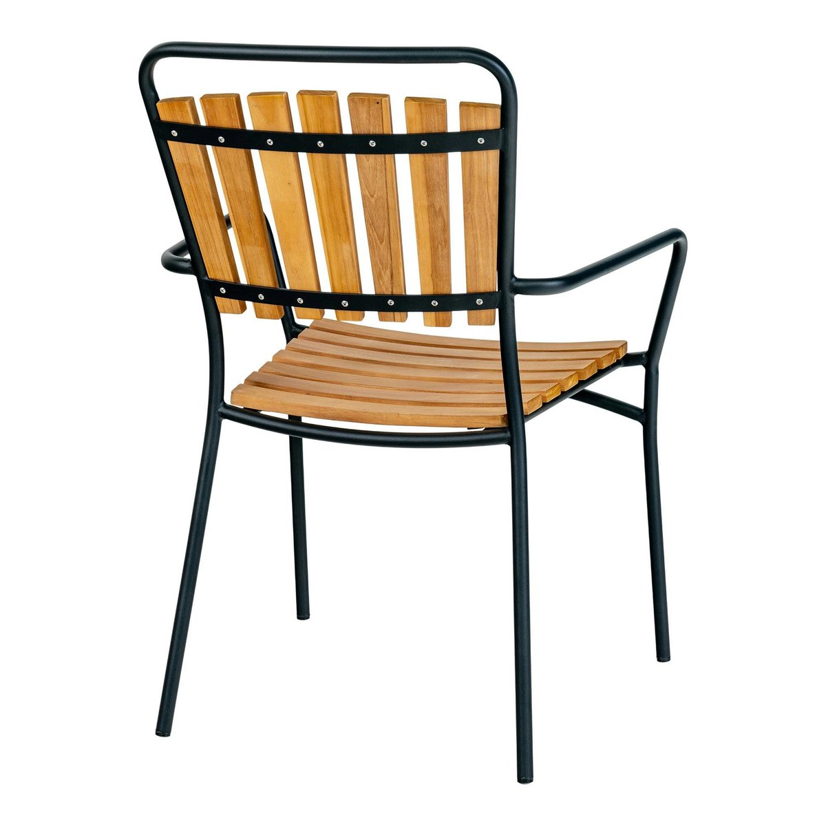 Chaise intérieur / extérieur en teck (lot de 2) LAKEWOOD bois naturel, PIER IMPORT