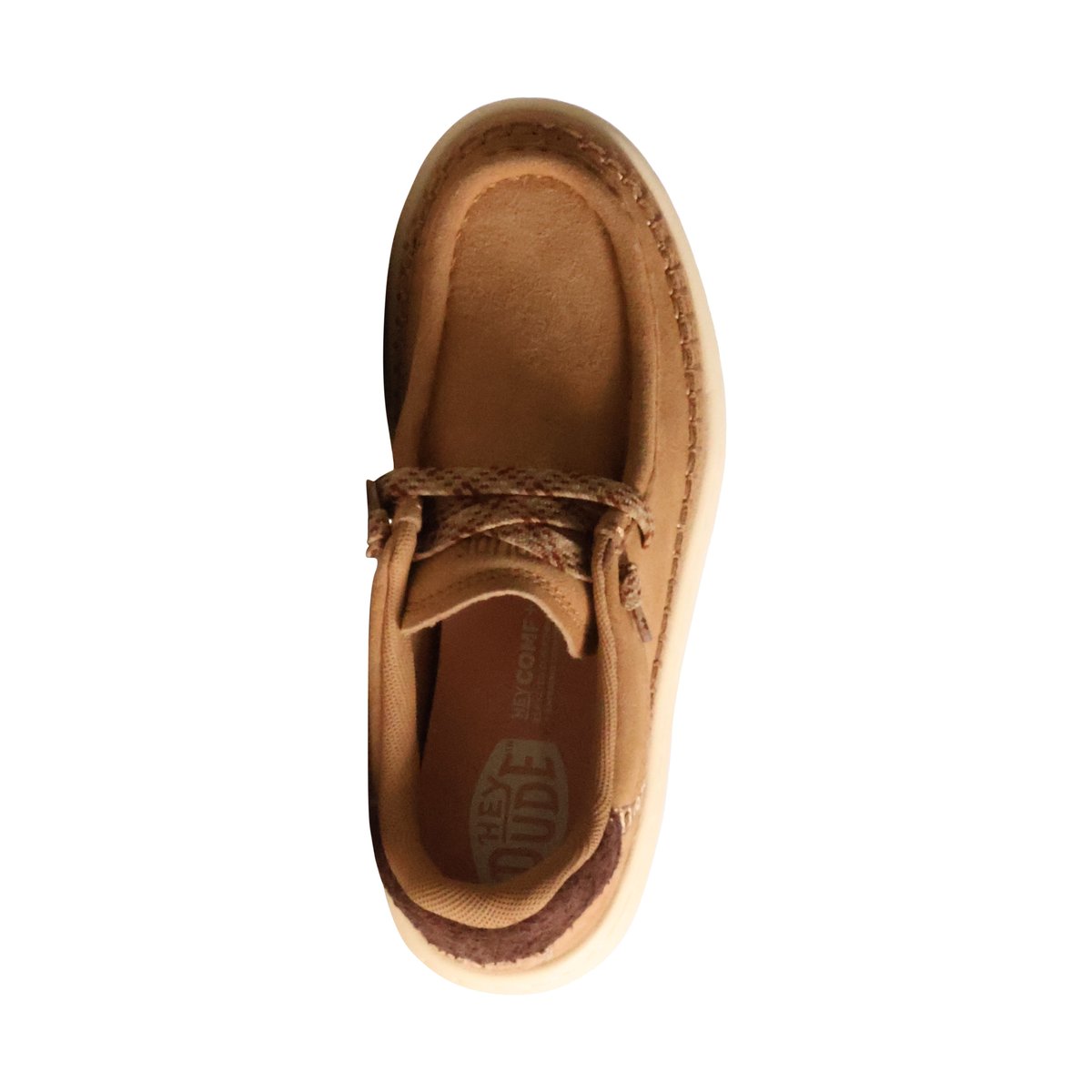 Mocassin Basse Harper Moc Crafted Suede tan, HEY