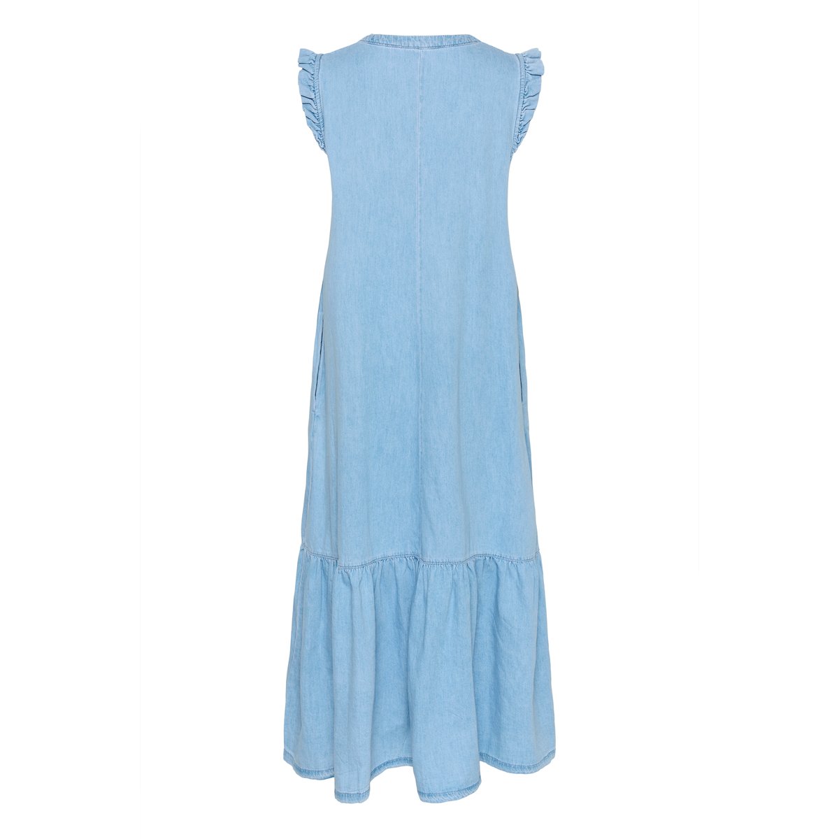 Denim dress bleu clair lavé, CULTURE