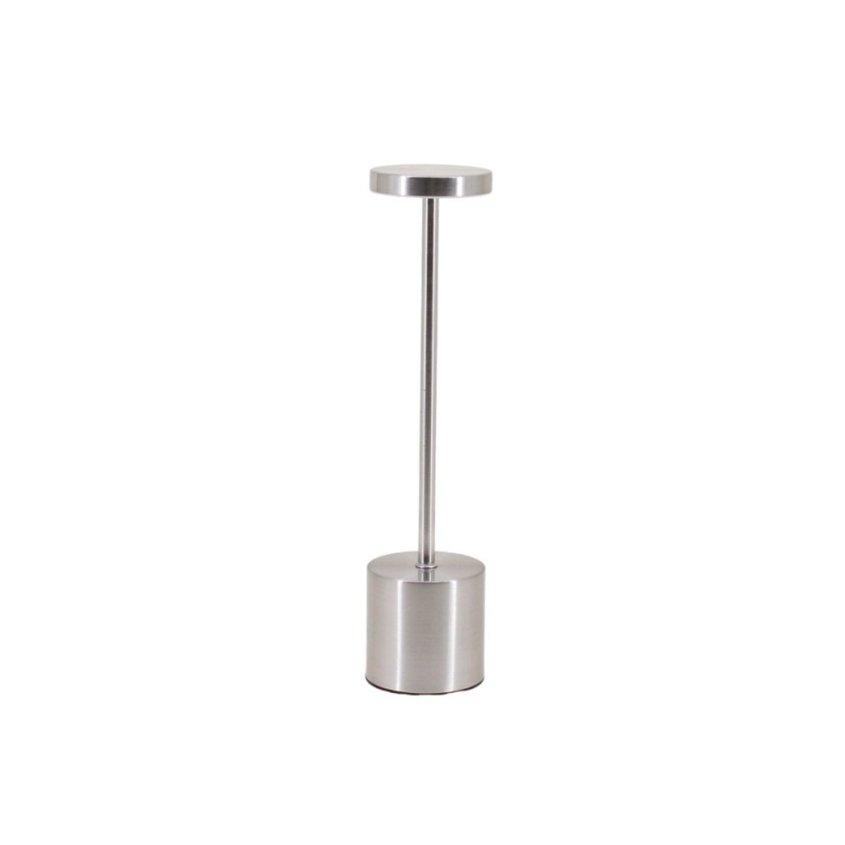 Lampe recharg. USB IP 44 en aluminium 34cm gris, ORNAMI