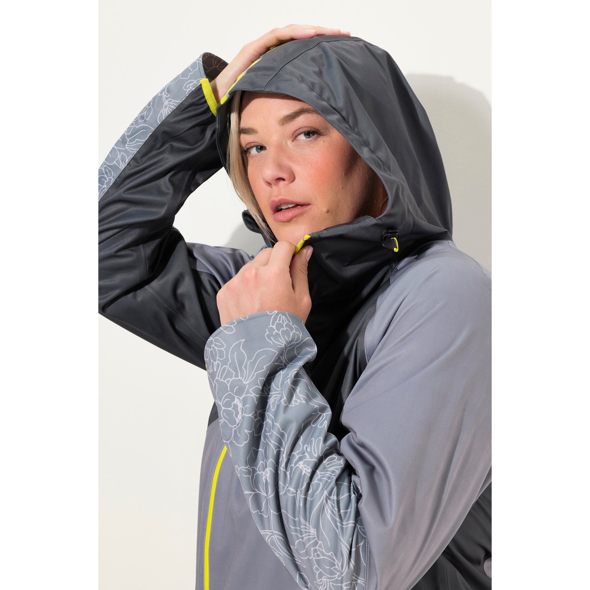 Veste technique imperméable gris graphite, ULLA POPKEN
