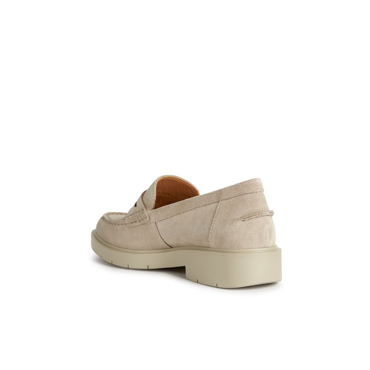 Mocassins respirants en cuir Spherica EC1 beige, GEOX