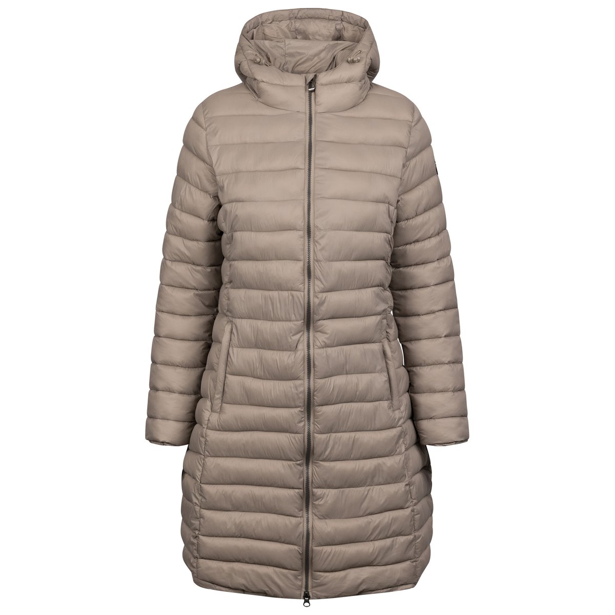 Veste longue matelassée DOROTHEA sable, TRESPASS