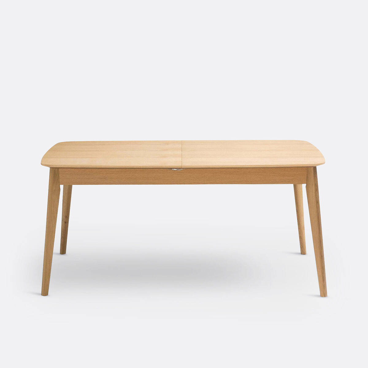 Table à manger, extensible, en chêne et plaqué, 4 à 10 couverts, BIFACE chêne, LA REDOUTE INTERIEURS