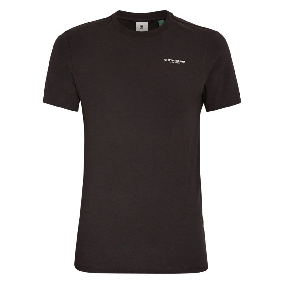 T-shirt coton biologique col rond noir, G-Star RAW