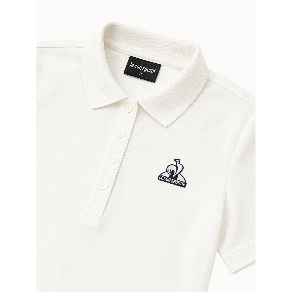 Polo Héritage marshmallow, LE COQ SPORTIF
