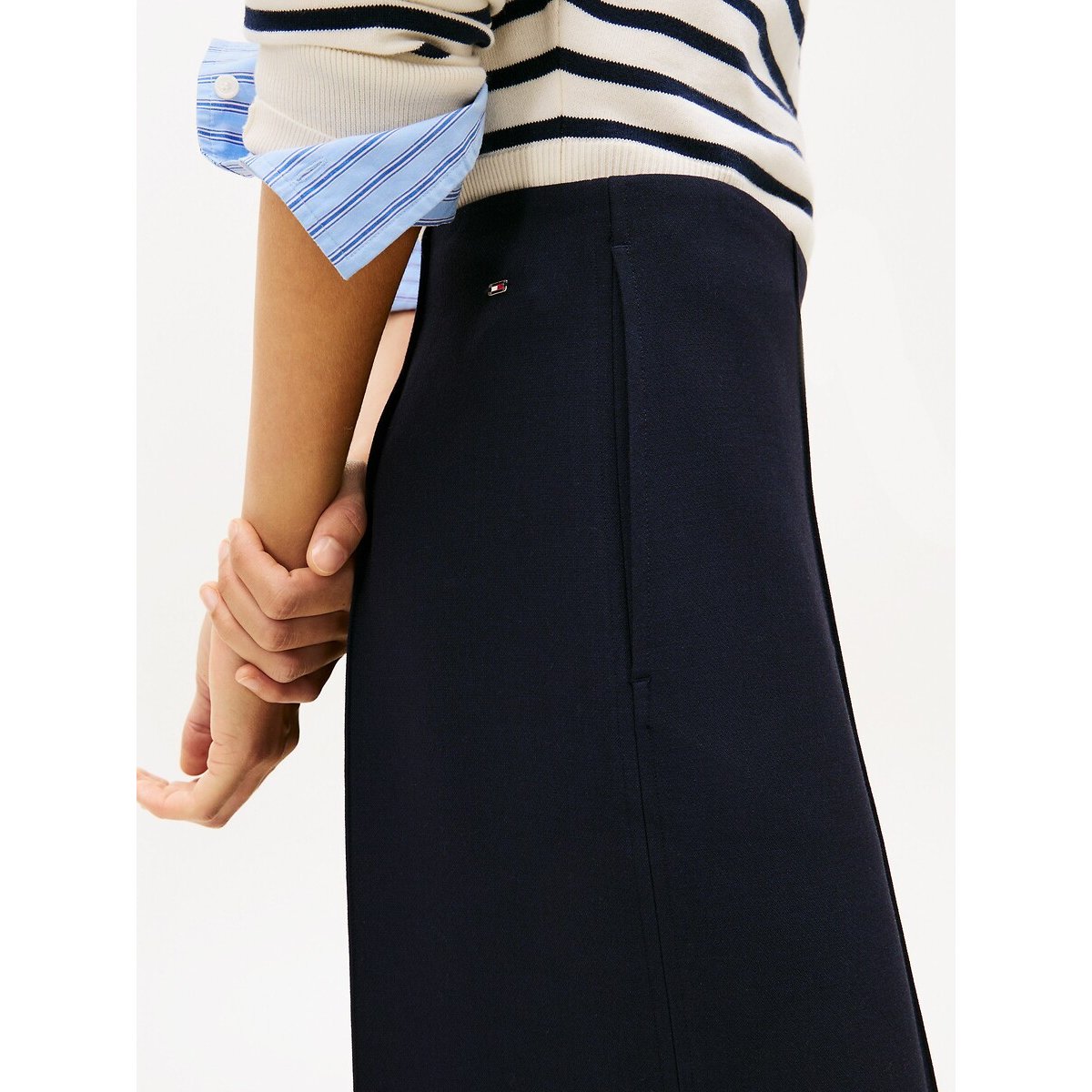 Wide Leg Trousers 90005821, TOMMY HILFIGER