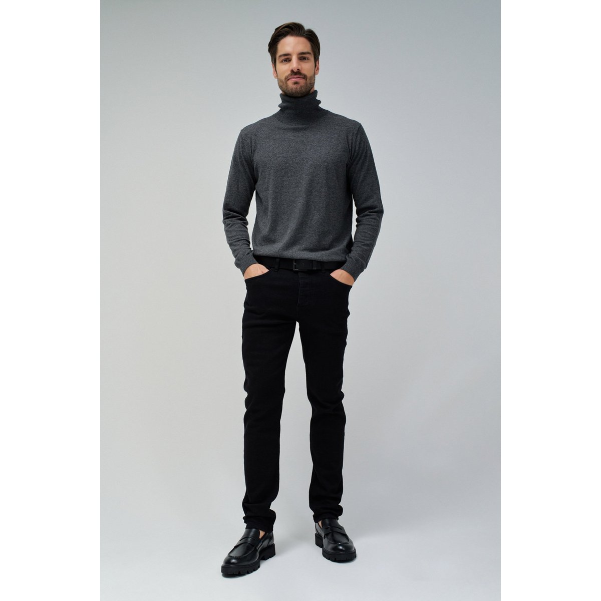 JEAN SLIM FIT noir, SALSA JEANS